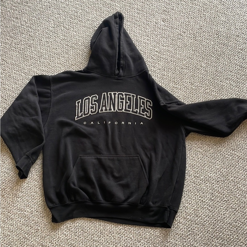 Los Angeles California black John Galt sweatshirt